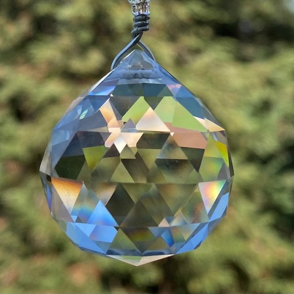 Blue and Chakra Swarovski Crystal Sun Catchers - Picture 2 of 5